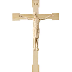 Cristo Románico en cruz